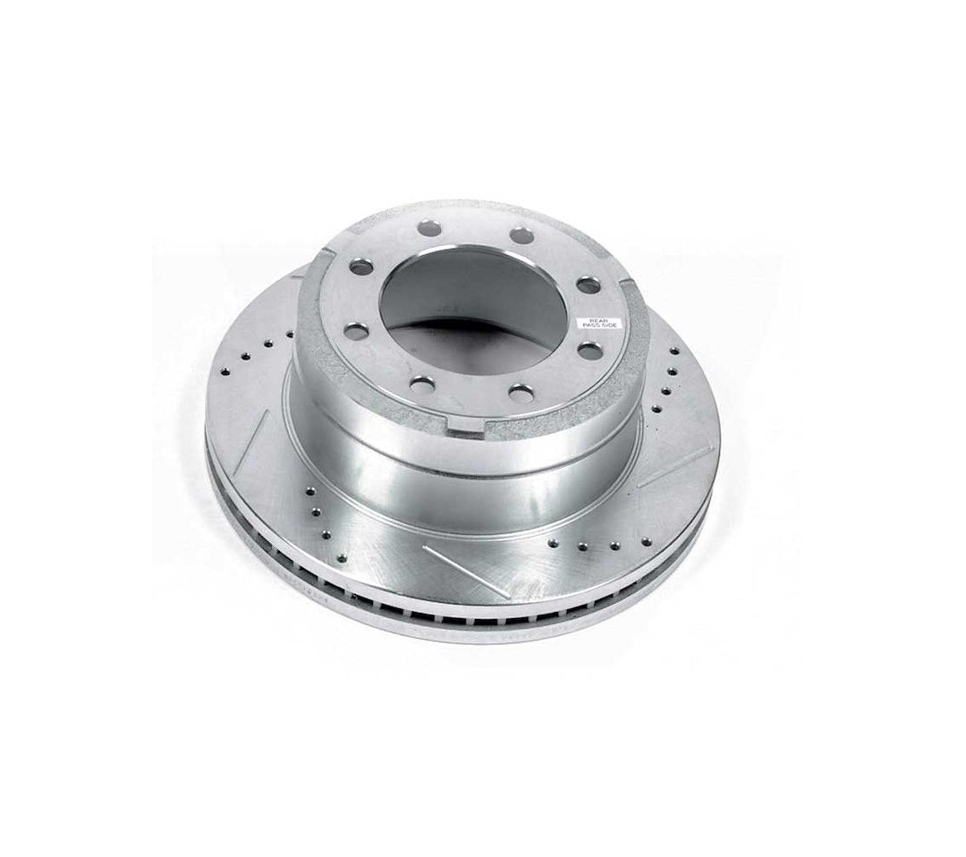 Product of Power Stop AR85155XR Evolution Series Drilled And Slotted 1-Piece Brake Rotor