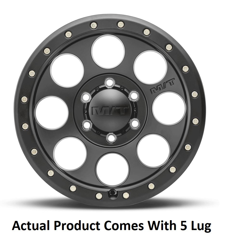 Mickey Thompson Wheel 226100332 Wheel||classic-Pro-Satin Black With Simulated Beadlock Ring_5 Lug_1.Jpg||86||m53274463||2333384
