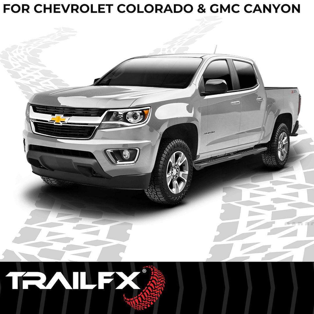 Product of TrailFX AL4001B TrailFX A4 Series Nerf Bar With Surface Steps