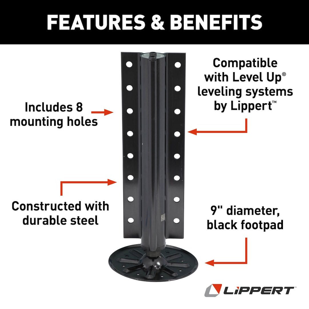 Product of Lippert Components 195860 8000 Pound Hydraulic Trailer Stabilizer Jack Stand