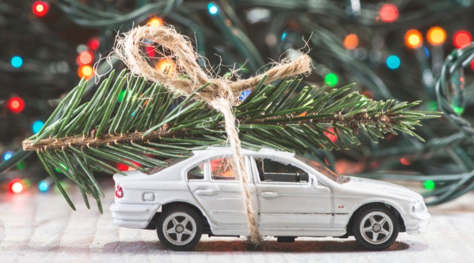 How to Safely Tie a Christmas Tree to the Top of Your Car