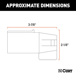 Product of Curt 57250 Trailer Wiring Connector Adapter