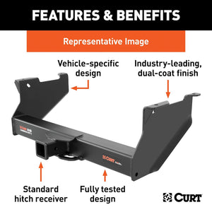 Product of Curt 15800 Trailer Hitch Rear