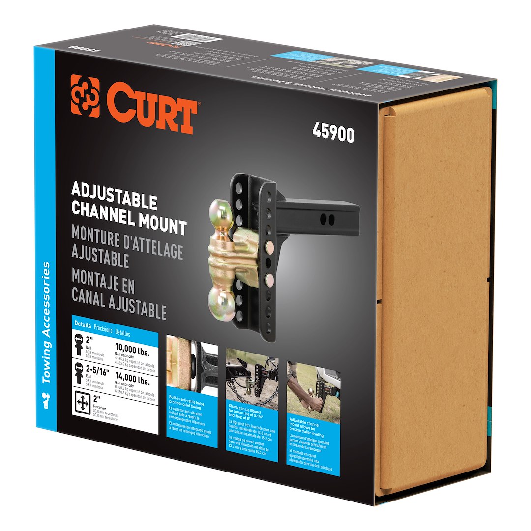 Product of Curt 45900 Trailer Hitch Ball Mount