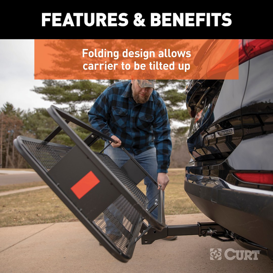 Product of Curt 18151 Trailer Hitch Cargo Carrier