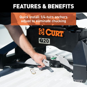 Product of Curt 16026 Fifth Wheel Trailer Hitch Head Support