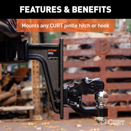 Product of Curt 48349 Pintle Hook Mounting Plate