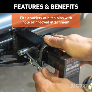 Product of Curt 21600 Trailer Hitch Pin Clip