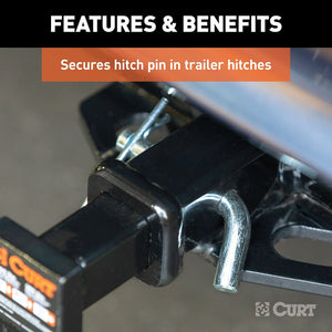 Product of Curt 21602 Trailer Hitch Pin Clip