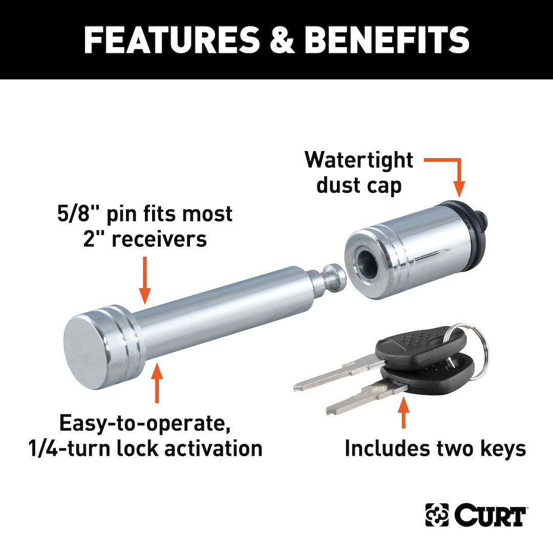 Product of Curt 23515 Trailer Hitch Pin