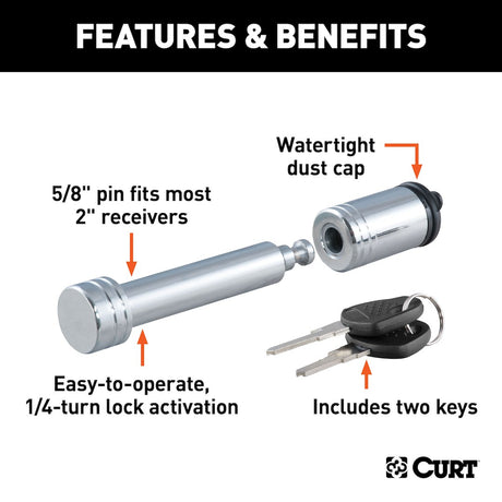 Product of Curt 23515 Trailer Hitch Pin