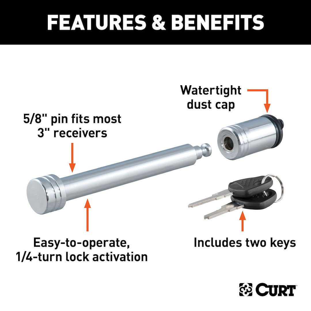 Product of Curt 23025 Trailer Hitch Pin