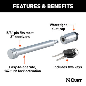 Product of Curt 23025 Trailer Hitch Pin