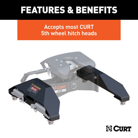Product of Curt 16025 Fifth Wheel Trailer Hitch Head Support