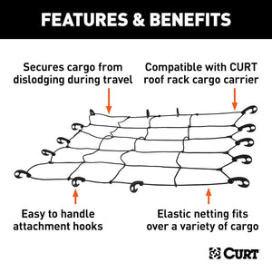 Product of Curt 18200 Exterior Cargo Net