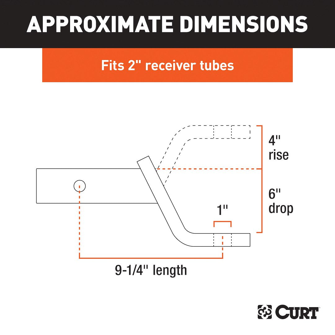 Product of Curt 45070 Trailer Hitch Ball Mount