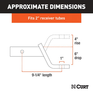 Product of Curt 45070 Trailer Hitch Ball Mount