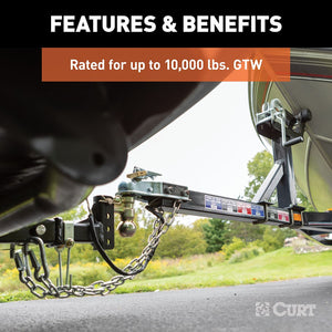 Product of Curt 45903 Trailer Hitch Ball Mount