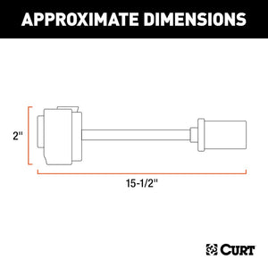 Product of Curt 57300 Trailer Wiring Connector Adapter