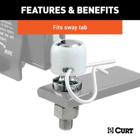 Product of Curt 40093 Weight Distribution Hitch Sway Control Ball