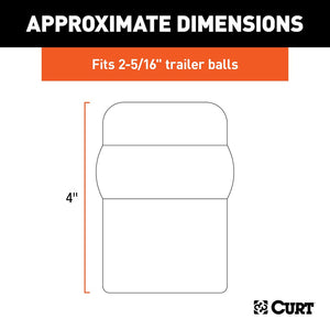 Product of Curt 21811 Trailer Hitch Ball Cover