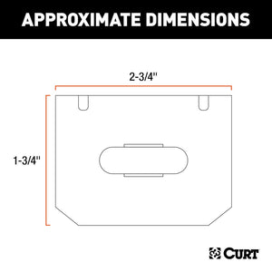 Product of Curt 58300 Trailer Wiring Connector Mounting Bracket