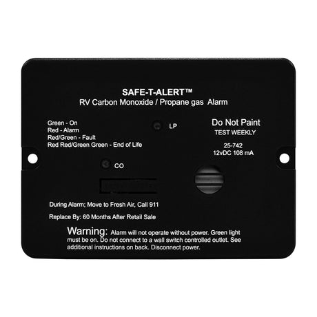Product of Mti Industry 25-742bl Carbon Monoxide/ Propane Leak Detector