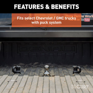 Product of Curt 60691 Trailer Safety Chain Anchor