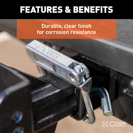 Product of Curt 22320 Trailer Hitch Receiver Tube Anti Rattle Bracket