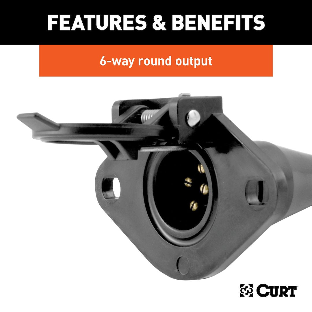 Product of Curt 58130 Trailer Wiring Connector