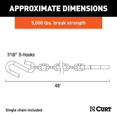 Product of Curt 80031 Trailer Safety Chain