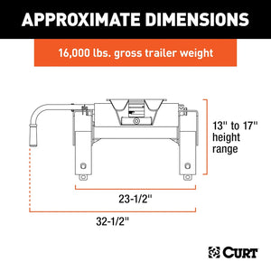 Product of Curt 16115 Fifth Wheel Trailer Hitch