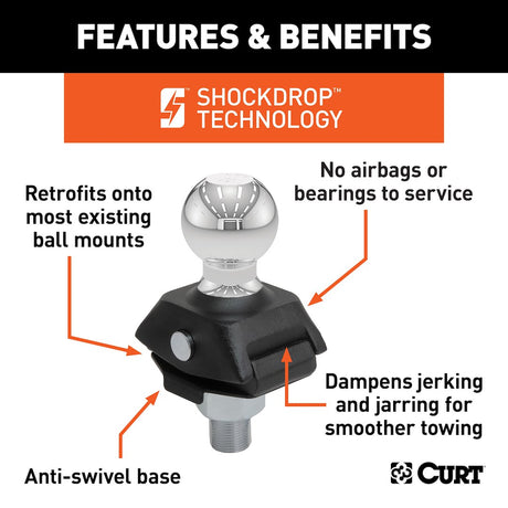 Product of Curt 40248 Trailer Hitch Ball