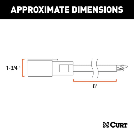 Product of Curt 56602 Trailer Wiring Connector