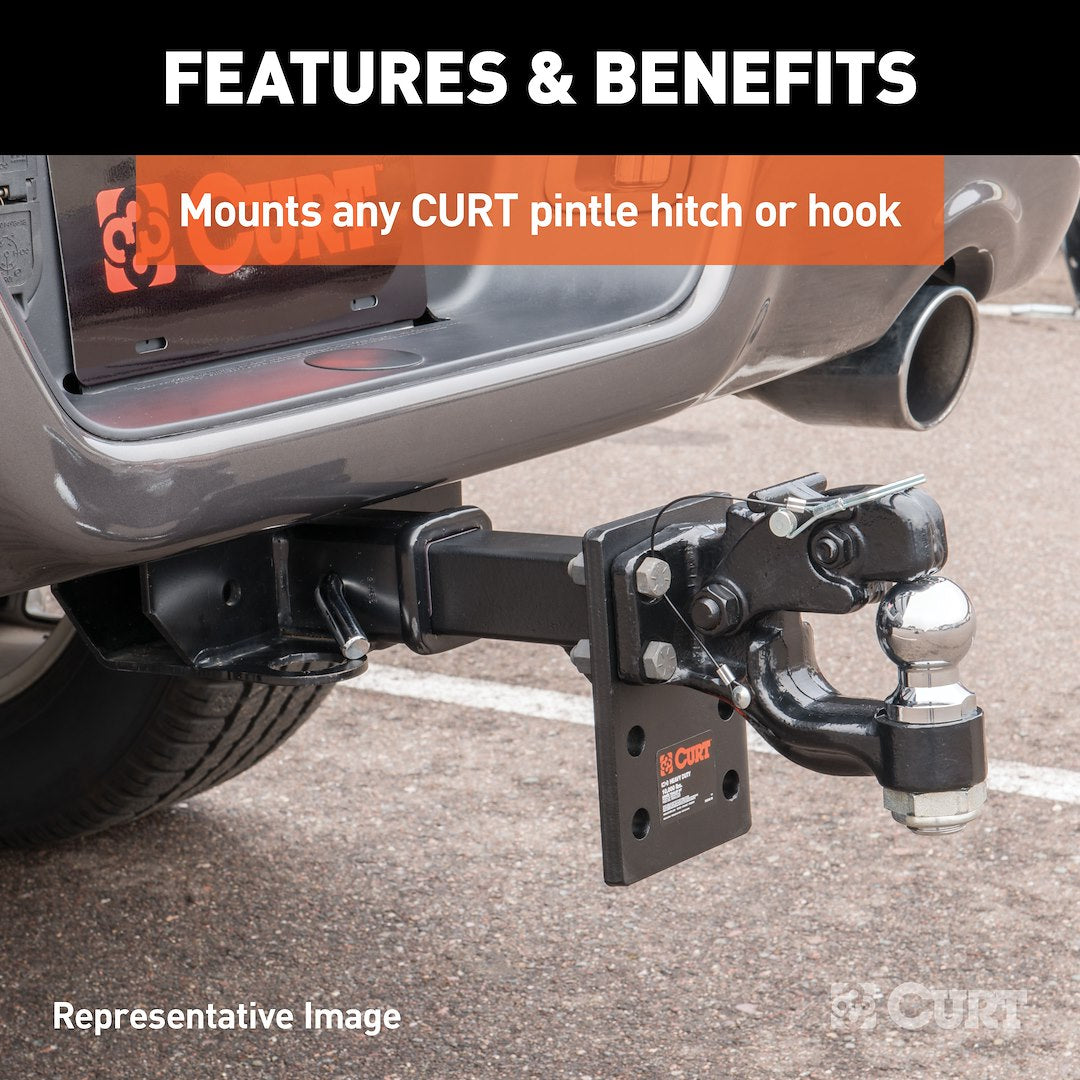 Product of Curt 48341 Pintle Hook Mounting Plate