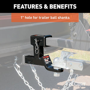 Product of Curt 45810 Trailer Hitch Ball Mount