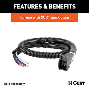 Product of Curt 51500 Trailer Brake Control Wiring Harness