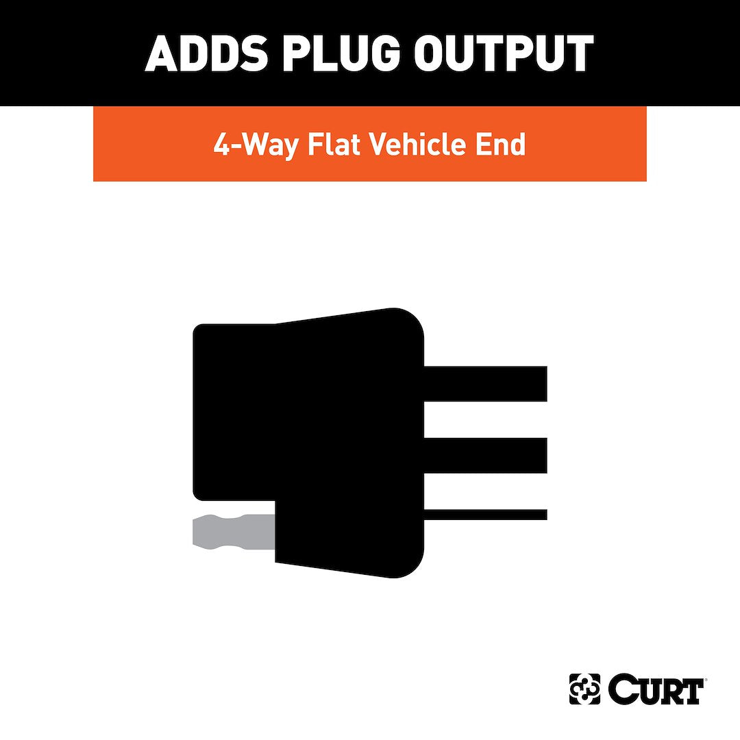 Product of Curt 55384 Trailer Wiring Connector