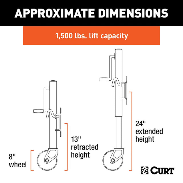 Product of Curt 28115 Trailer Tongue Jack