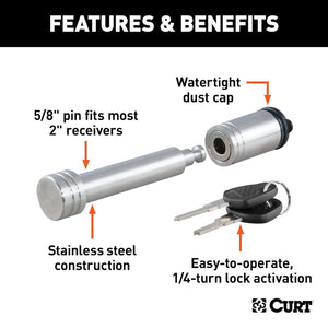 Product of Curt 23516 Trailer Hitch Pin