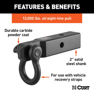 Product of Curt 45832 D-Ring Mount