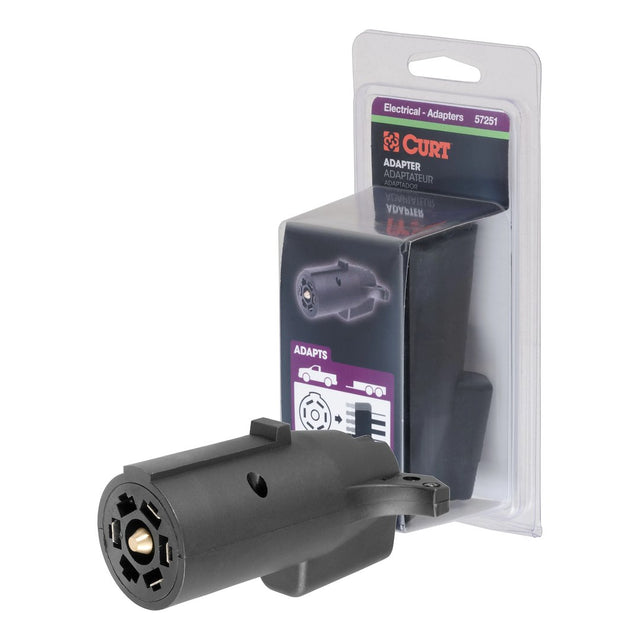 Product of Curt 57251 Trailer Wiring Connector Adapter