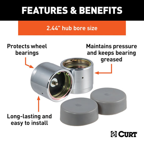 Product of Curt 22244 Trailer Wheel Bearing Protector