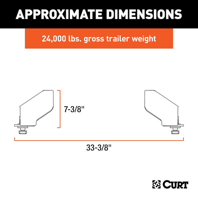 Product of Curt 16017 Fifth Wheel Trailer Hitch Head Support
