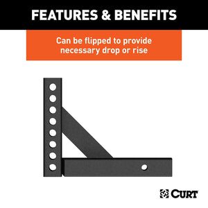 Product of Curt 17120 Weight Distribution Hitch Shank