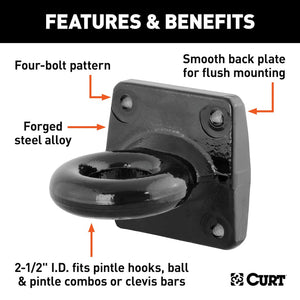 Product of Curt 48550 Lunette Ring