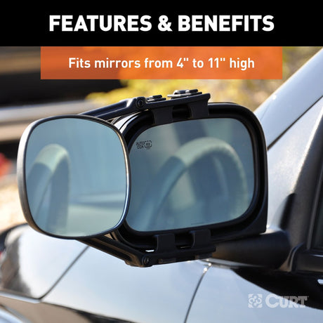Product of Curt 20002 Exterior Towing Mirror