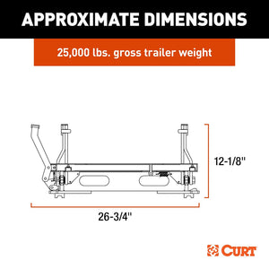 Product of Curt 16574 Fifth Wheel Trailer Hitch Slider