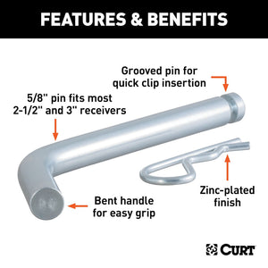 Product of Curt 21507 Trailer Hitch Pin