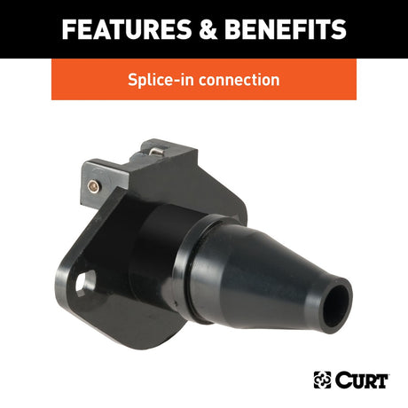 Product of Curt 58130 Trailer Wiring Connector